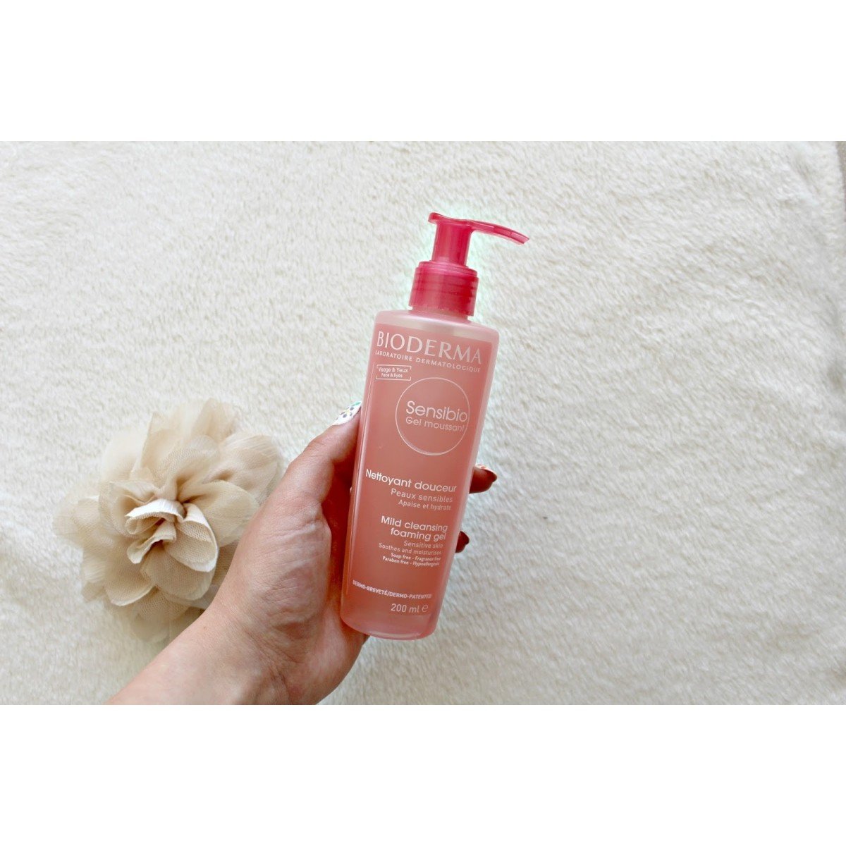 BIODERMA SENSIBIO GEL MOUSSANT NETTOYANT DOUCEUR PEAUX SENSIBLES 200 ML