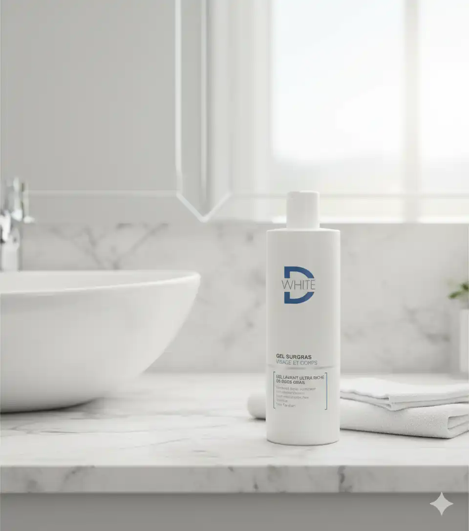 D-WHITE GEL SURGRAS VISAGE ET CORPS 400 ML