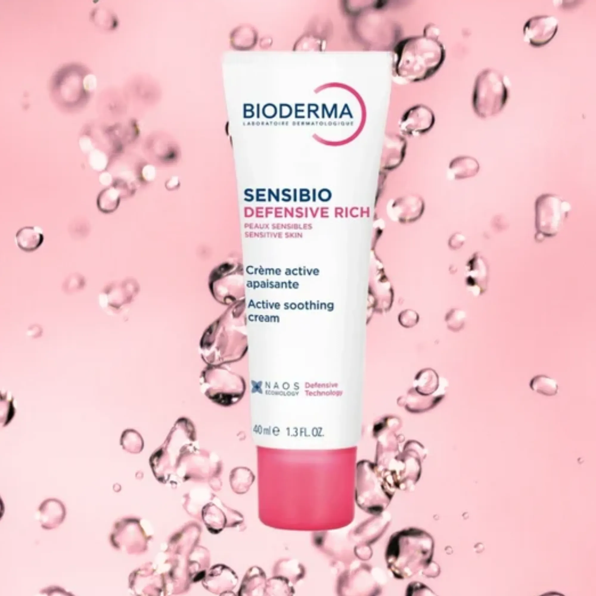 BIODERMA SENSIBIO DEFENSIVE RICHE CREME ACTIVE APAISANTE 40 ML