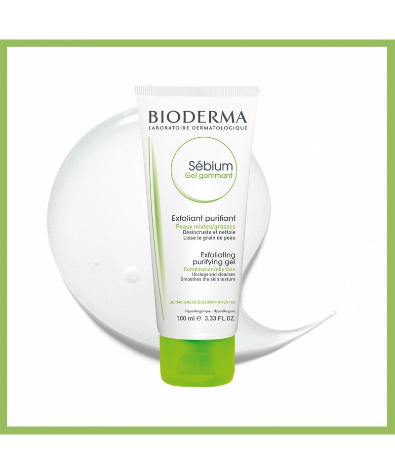 BIODERMA SEBIUM GEL GOMMANT EXFOLIANT PURIFIANT 100ML