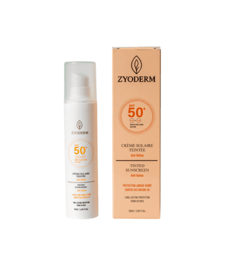 ZYODERM CREME SOLAIRE TEINTE ANTI-TACHES SPF50+ 50ML