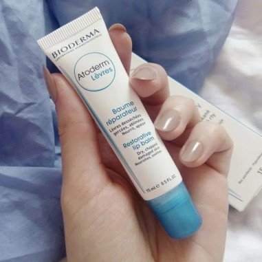 BIODERMA ATODERM BAUME LEVRES 15 ML NOURRIT ET APAISE LES LEVRES GERCEES